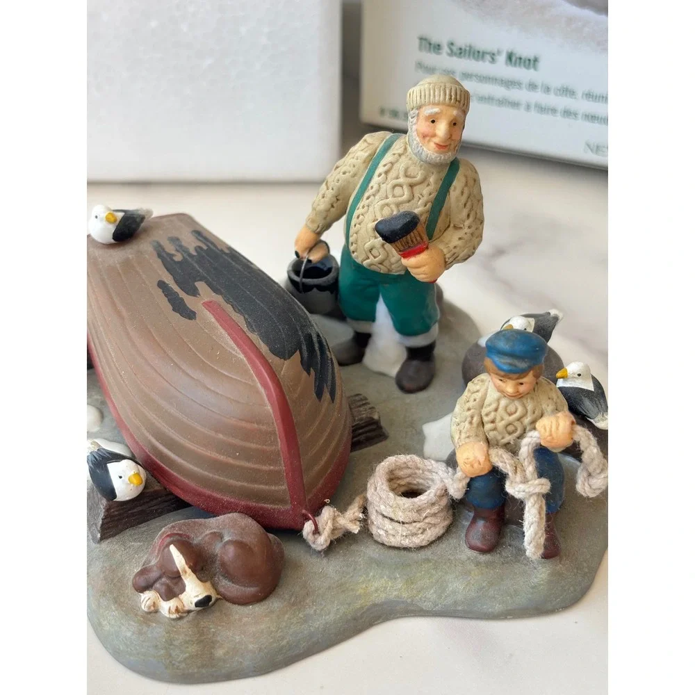 Department 56 New England Village The Sailors Knot Figurine 56617 Nautical